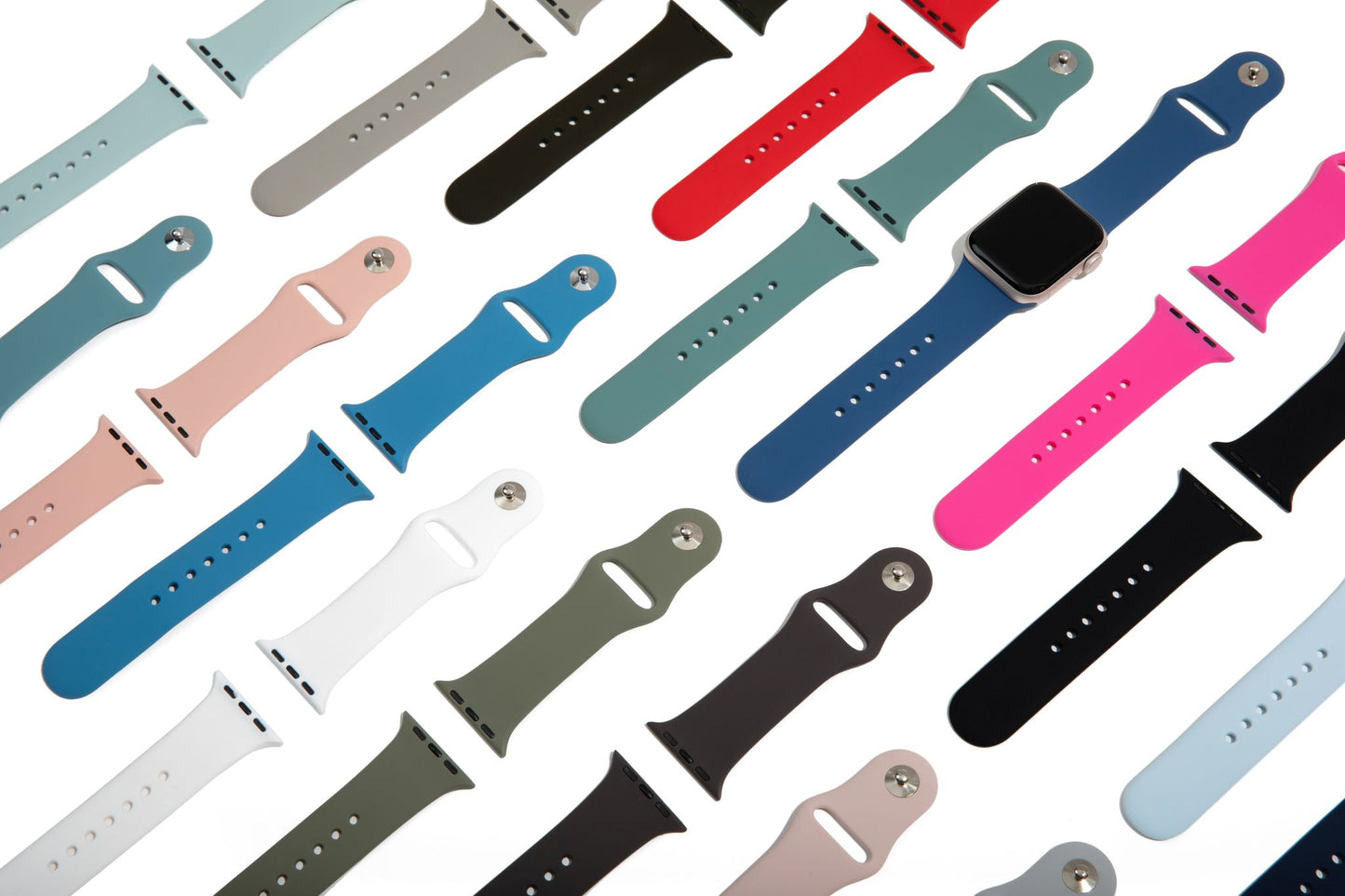 White Watch Band for Apple Watch by Joybands - Sleek & Versatile