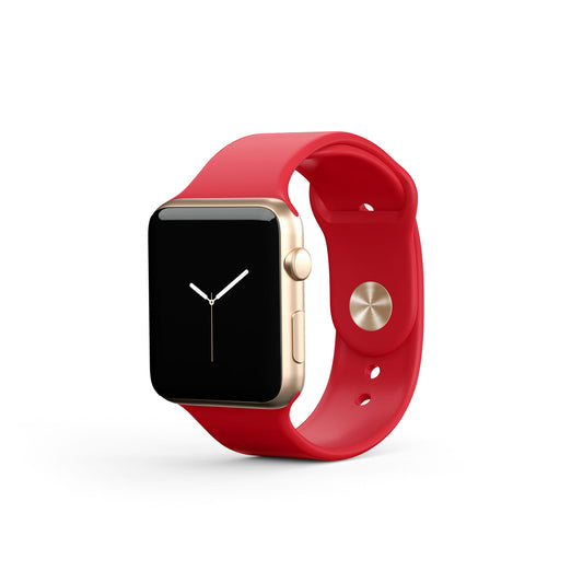 Red Watch Band for Apple Watch by Joybands - Sleek & Versatile