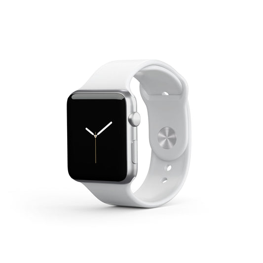 White Watch Band for Apple Watch by Joybands - Sleek & Versatile